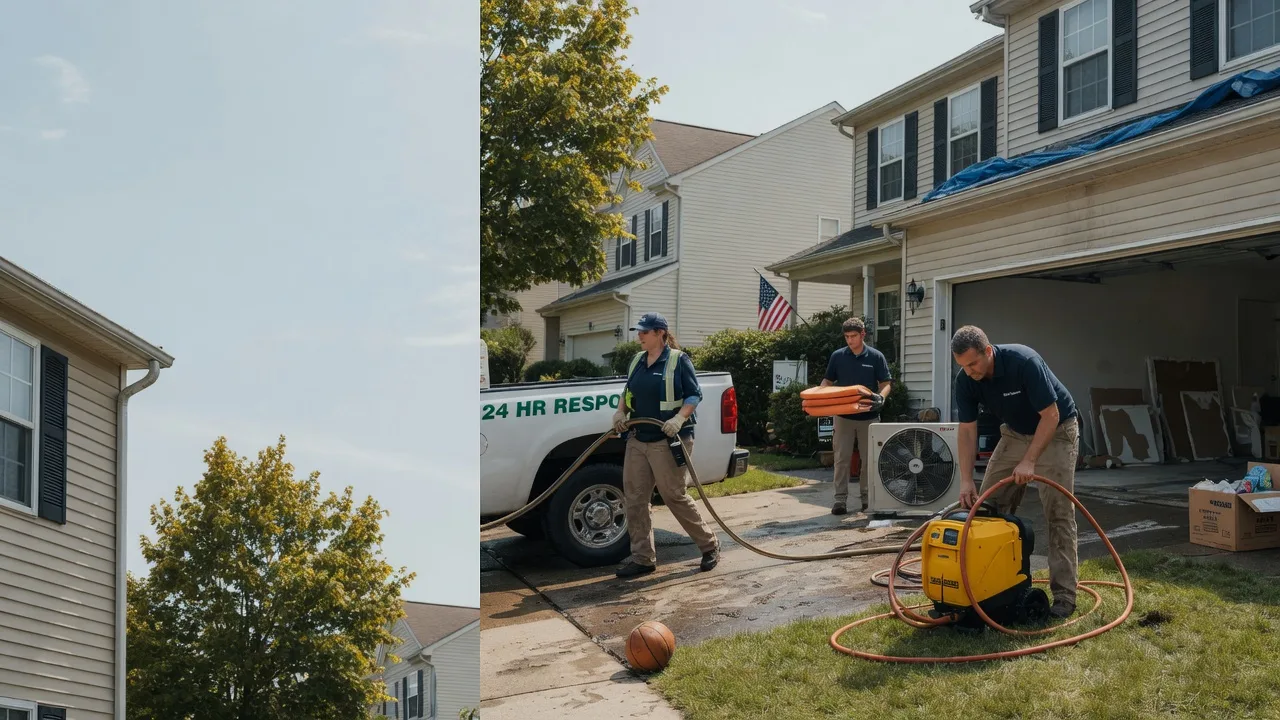 Emergency Water Damage Restoration in Plainfield, PA near me